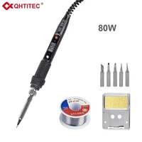jcd 908s electric soldering iron kit lcd digital welding pen bga soldering iron solder welder tip tin pencil for home diy 80w