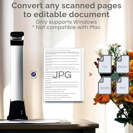 8 Мп легко носить с собой книги и файлы A4 Интеллектуальный сканер документов OCR