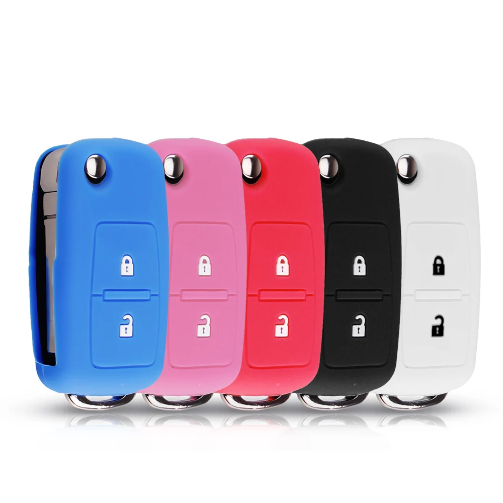 Силиконовый чехол-книжка KEYYOU для автомобильного ключа с дистанционным