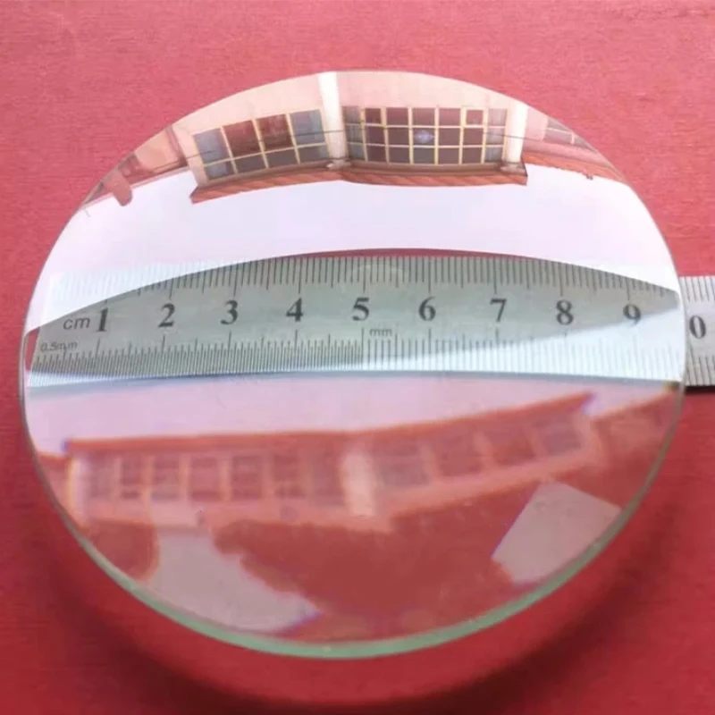 1 шт., диаметр 100 мм, оптическое стекло, фокусное расстояние 280 мм, 300 мм, двойная выпуклая стеклянная линза для проектора «сделай сам»