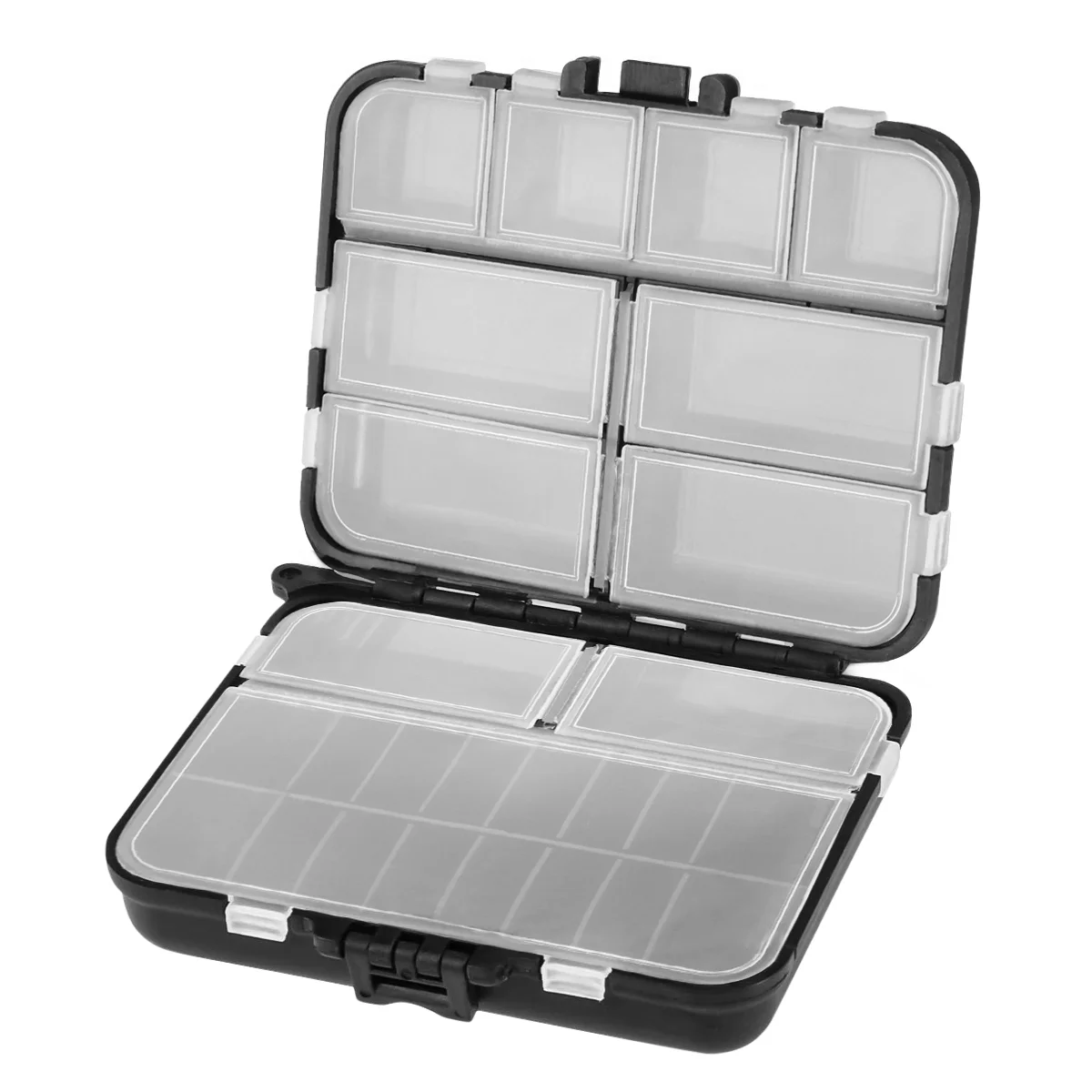

VORCOOL Multifunctional Tackle Kit Box Men Professional Equipment Tool Organizer (Black)