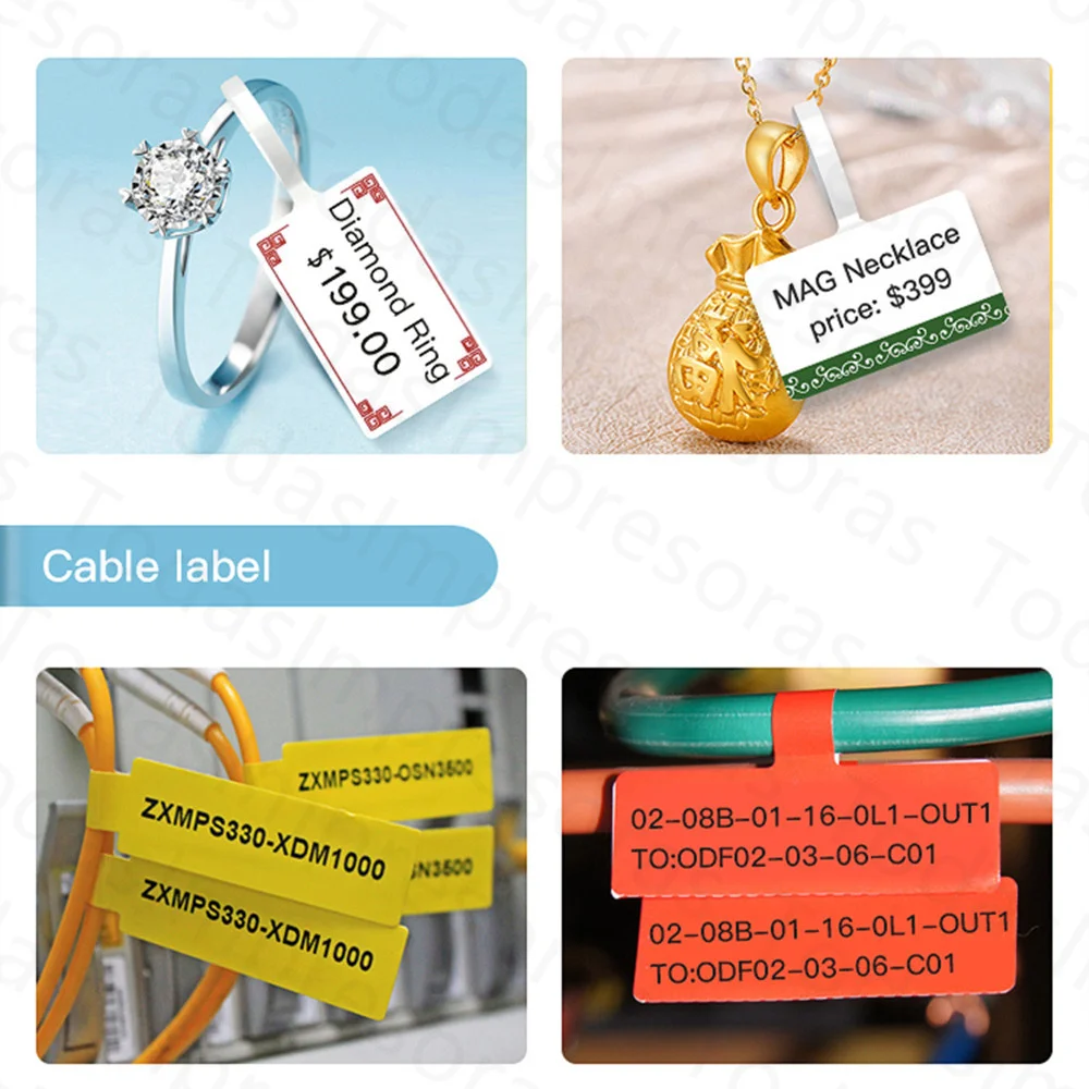 Niimbot B21 B3S термопринтер этикеток бумага клейкая наклейка печатная