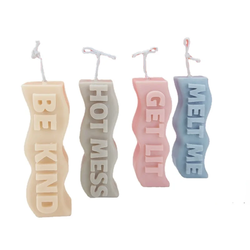 Новинка 2022 силиконовая форма для ароматерапии с объемными надписями Капитал в