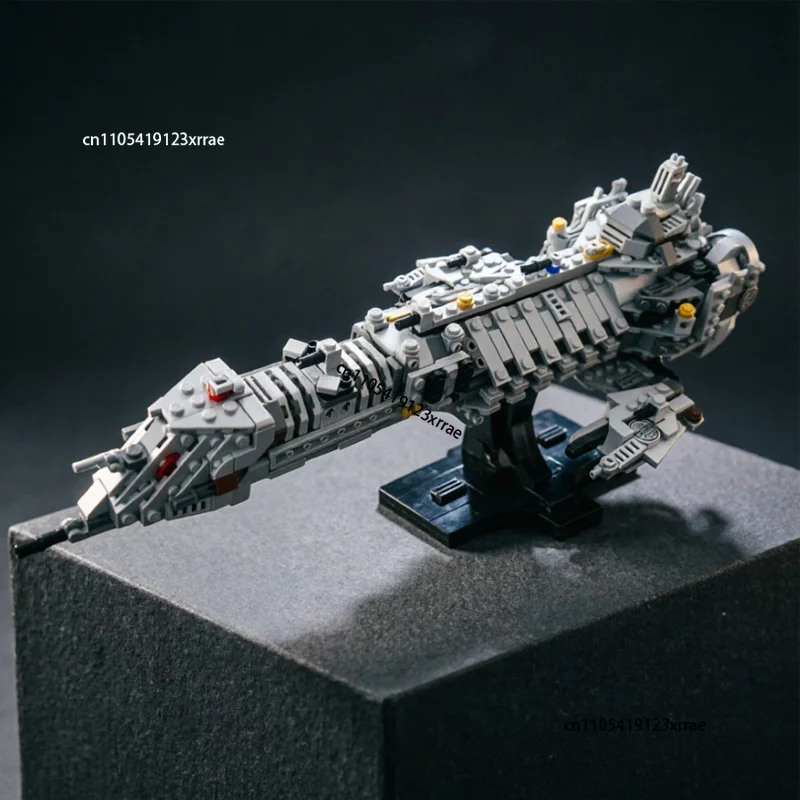 Фото Конструктор MOC: Космический линкор класса «Император» (средний размер), популярная игра, сборная модель космического корабля, рождественский подарок №1