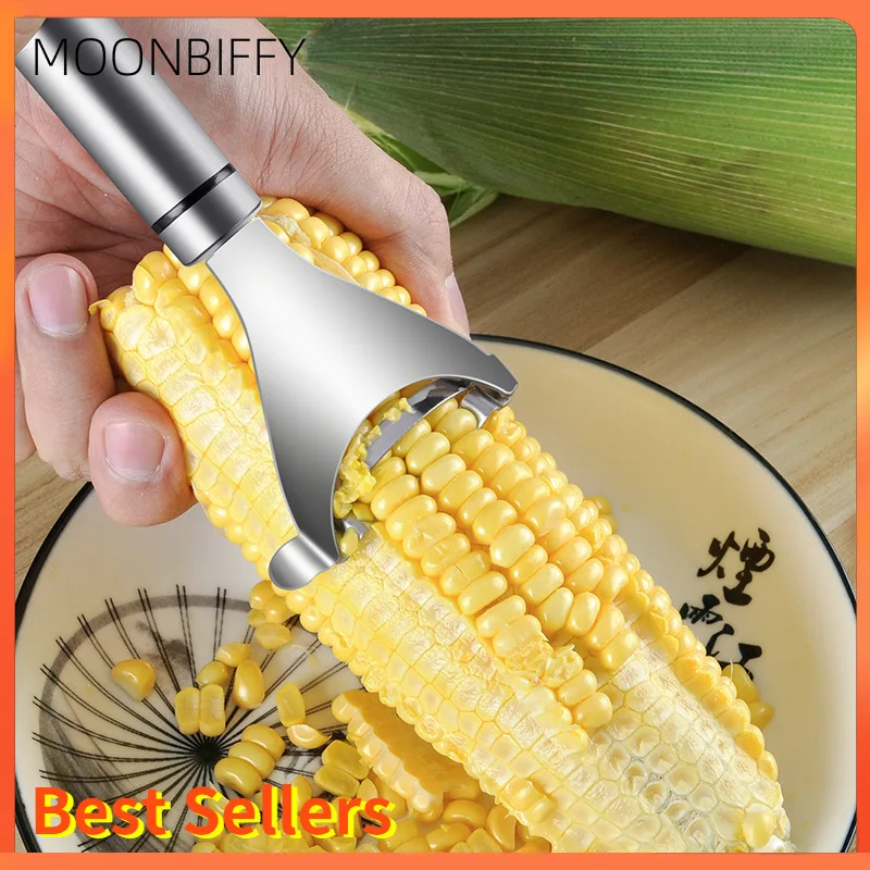

Corn peeler new kitchen accessories stainless steel household useful things corn knife shelling threshing tool