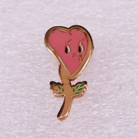injustice baba heart shaped grass television brooches badge for bag lapel pin buckle jewelry gift for friends