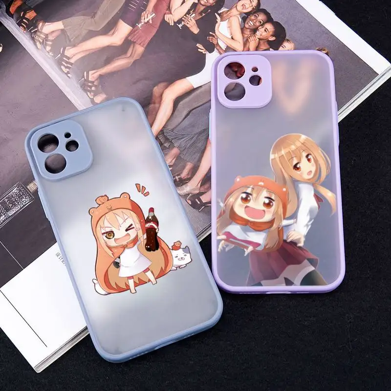 

Japan anime Himouto Umaru Chan Phone Case matte transparent For iphone 7 8 11 12 13 plus mini x xs xr pro max cover