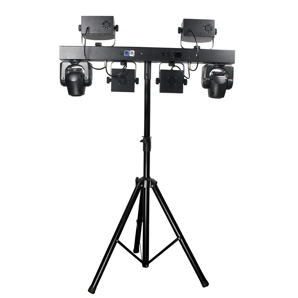 Профессиональные портативные Dj Lights Disco Equipment Gig Bar 2 шт. 6x2 Вт RGBW 4в1 Led Par сценическое