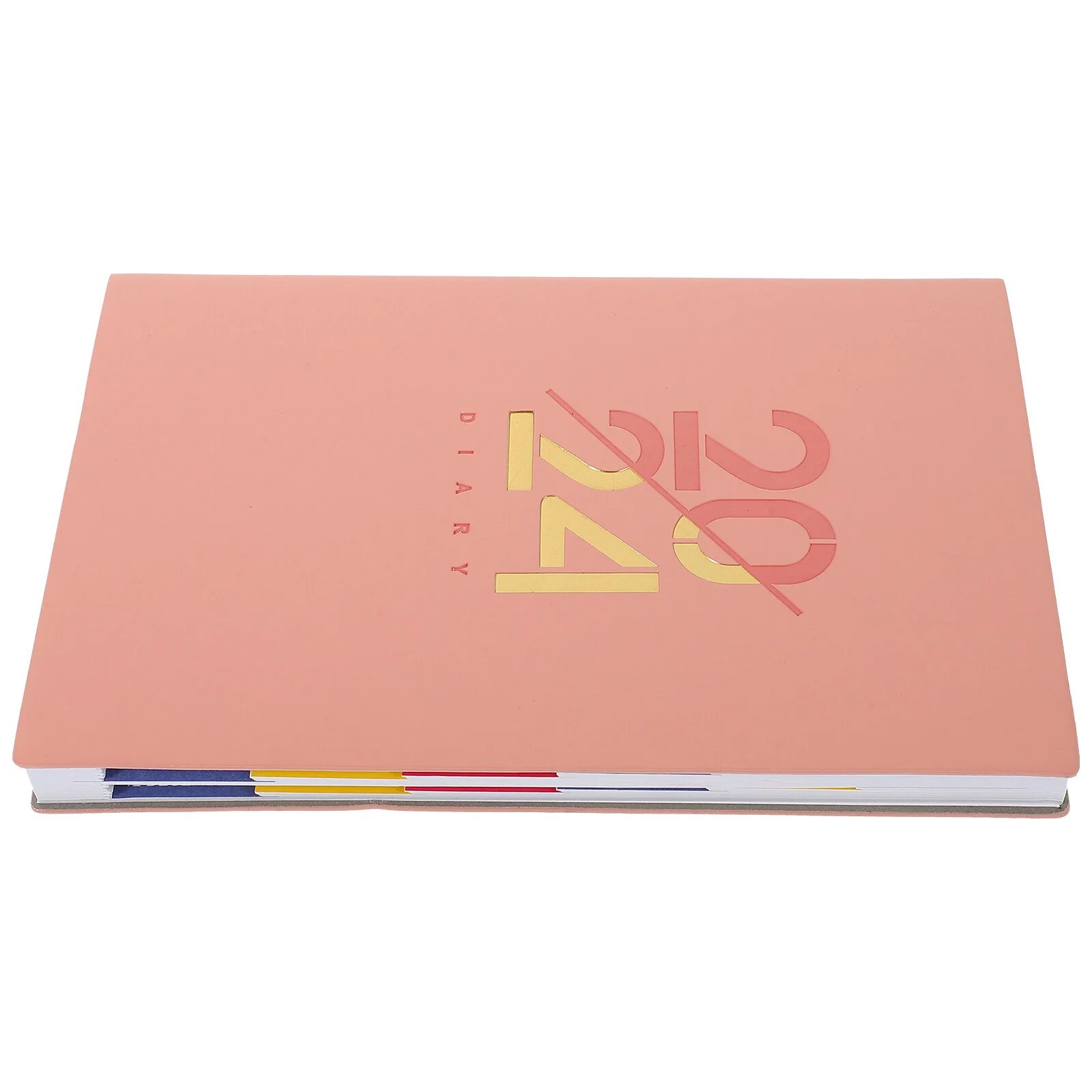 

Softcover Notebook Periodicals 2024 Portable Paper Notepad Students Planning Imitation Daily Planner Office