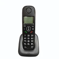 Expandable Cordless Phone System Desk Telephone Handset Landline Telephone Support Handsets Connection for Home Office
