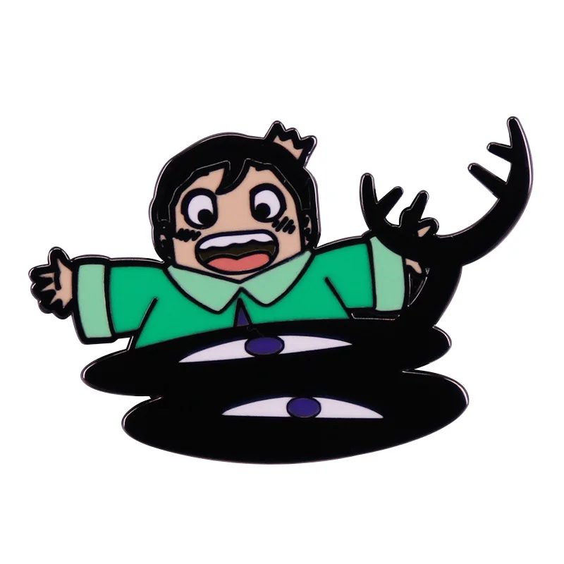 

Жесткая эмалированная заколка, креативная эмалированная заколка для лацканов, брошь, забавные модные украшения