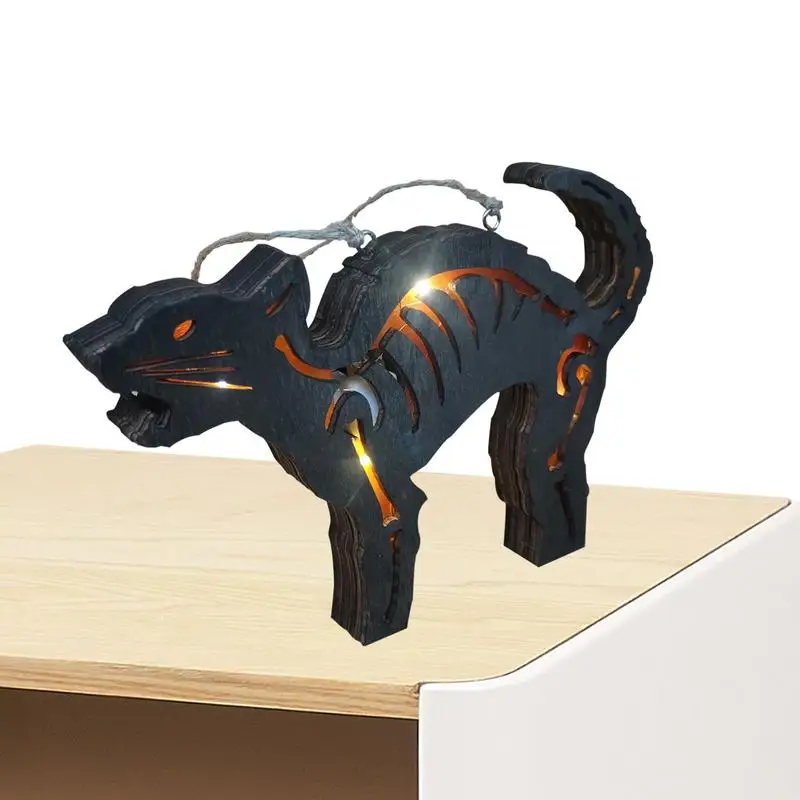 

Светодиодные фонари на Хэллоуин, Черный кот, светодиодный фонарь, украшение на Хэллоуин, внешнее освещение, украшение на Хэллоуин, Рождество, вечеринку для