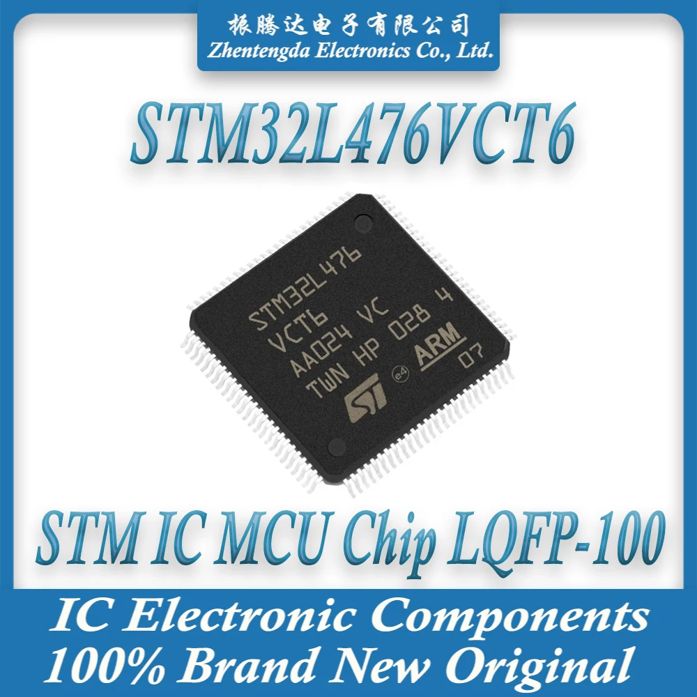 

STM32L476VCT6 STM32L476VC STM32L476V STM32L476 STM32L STM32 STM IC MCU Chip LQFP-100