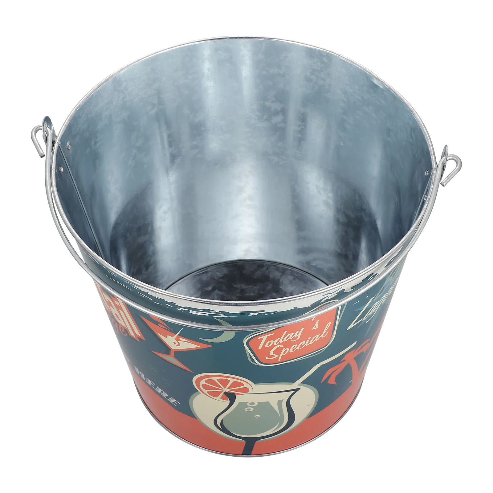 

Bucket Icechiller Champagne Cooler Beer Beverage Buckets Metal Tub Drink Party Cocktail Drinks Pails Bottle Barsmall