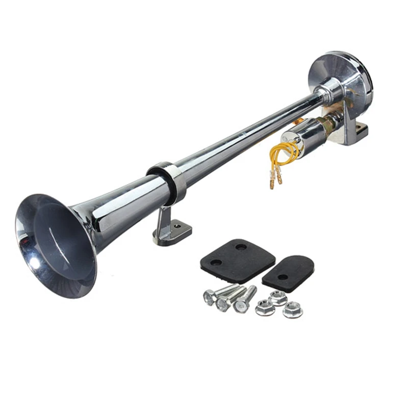 

12V/24V Super Loud 139db Trumpet Air Horn Car Truck Van Lorry Boat Metal SIREN Air Horn Car Motorcycle Horn Accessories Tools