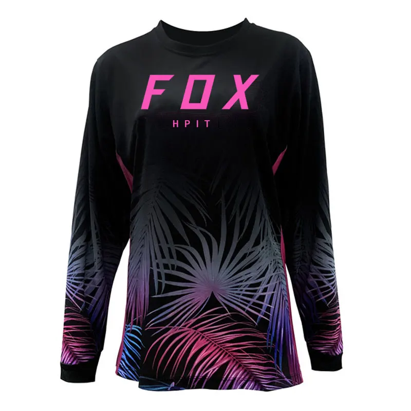 

2022 Hpit Fox Cycling Off-road Motorcycle Jersey Mountain Bike Cross-country Mountain Bike Downhill Jersey BMX Woman DH