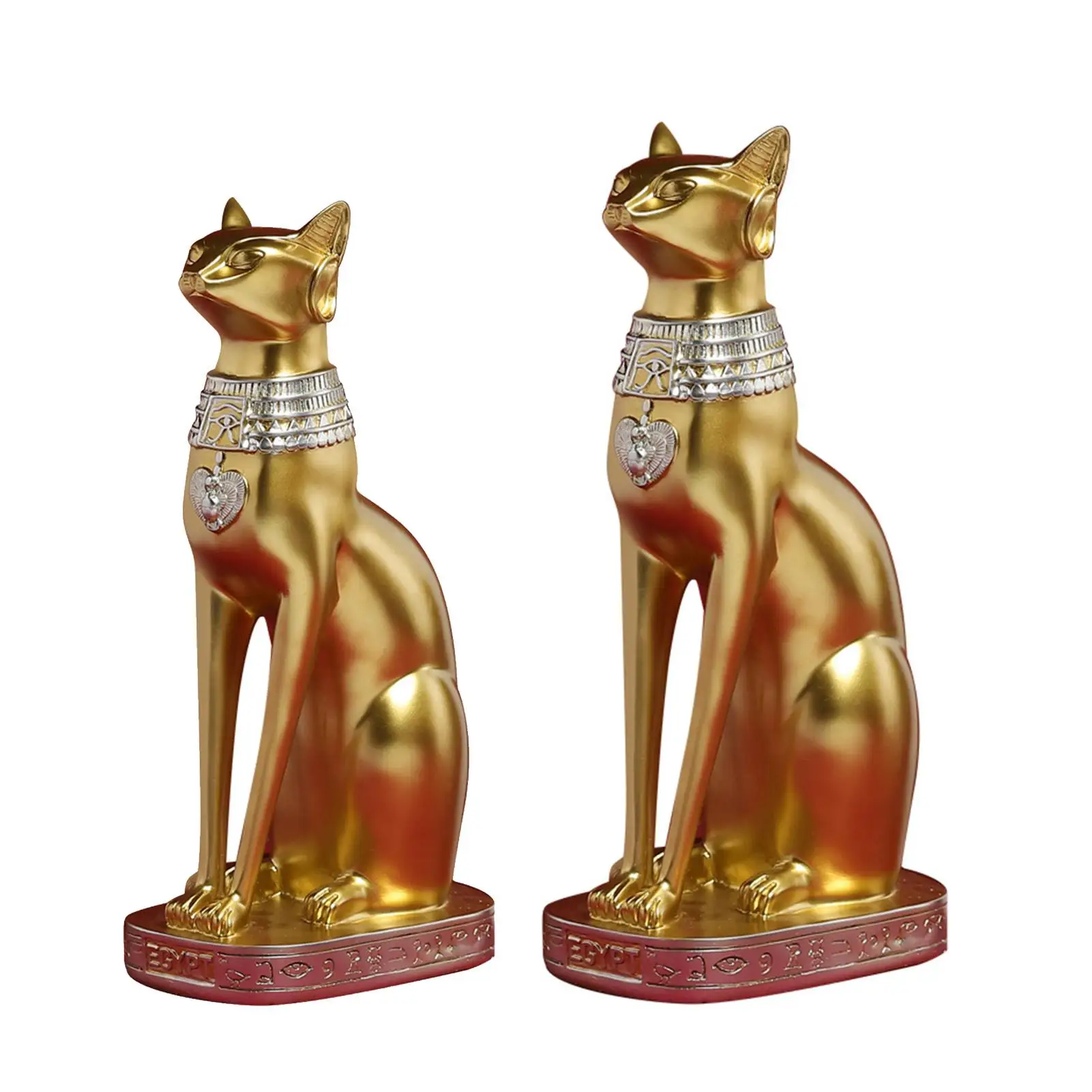 

Miniature Ancient Egypt Cat Figurine Desktop Living Room Ornament