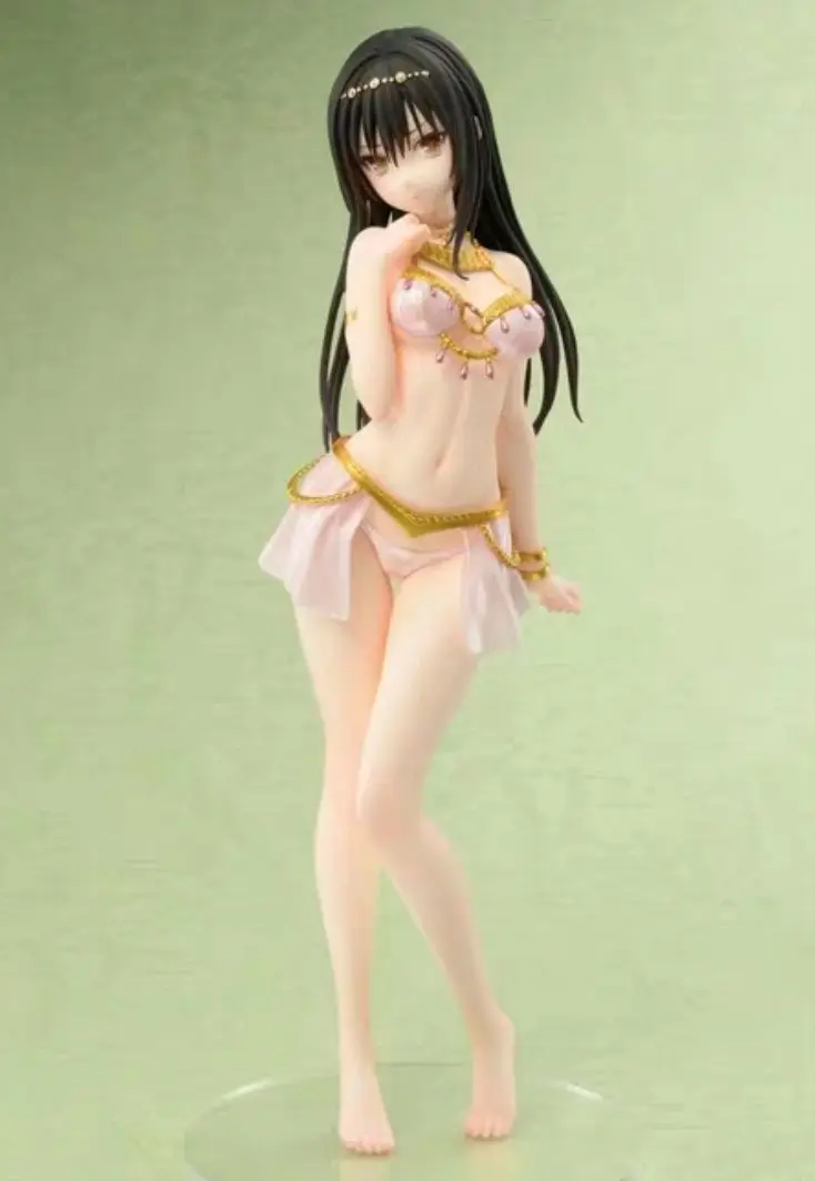 Фото В наличии: Фигурка AMAKUNI To Love-Ru Golden Palace Dancer Kotegawa Yui Golden Darkness Nemesis, масштаб 1/6, коллекционная модель, подарок №5