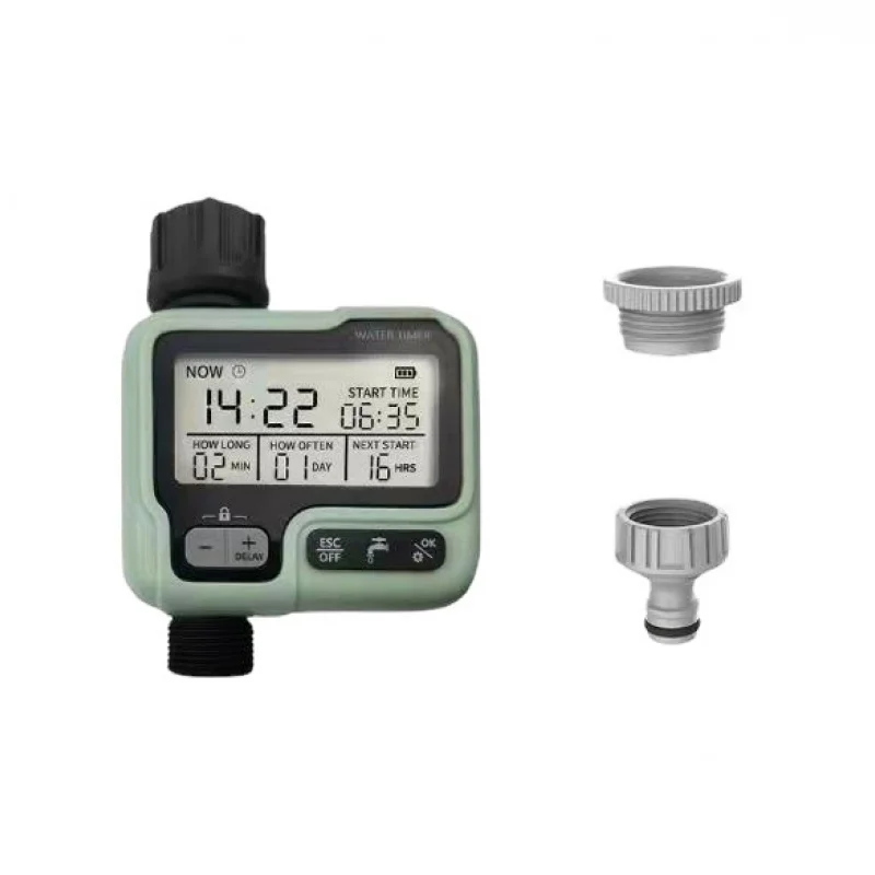 

Large Screen Display Garden Watering Timer Irrigation Controller Digital Programmable Faucet Watering Irrigation System