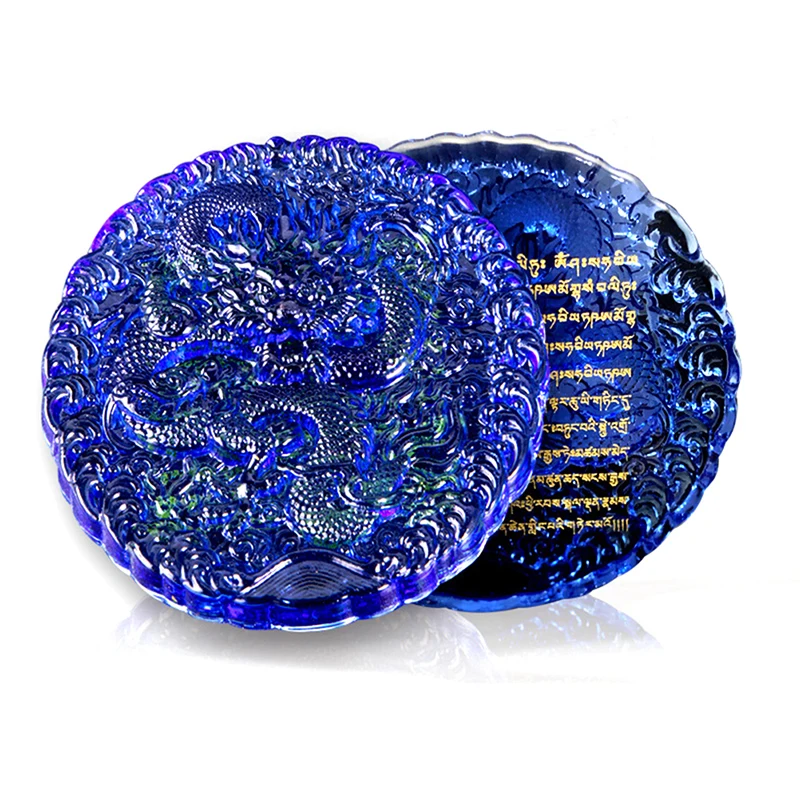 Хрустальная Фигурка Мантры King Dragon Mandalha Шестисимвол Счастья Bravery Ювелирные