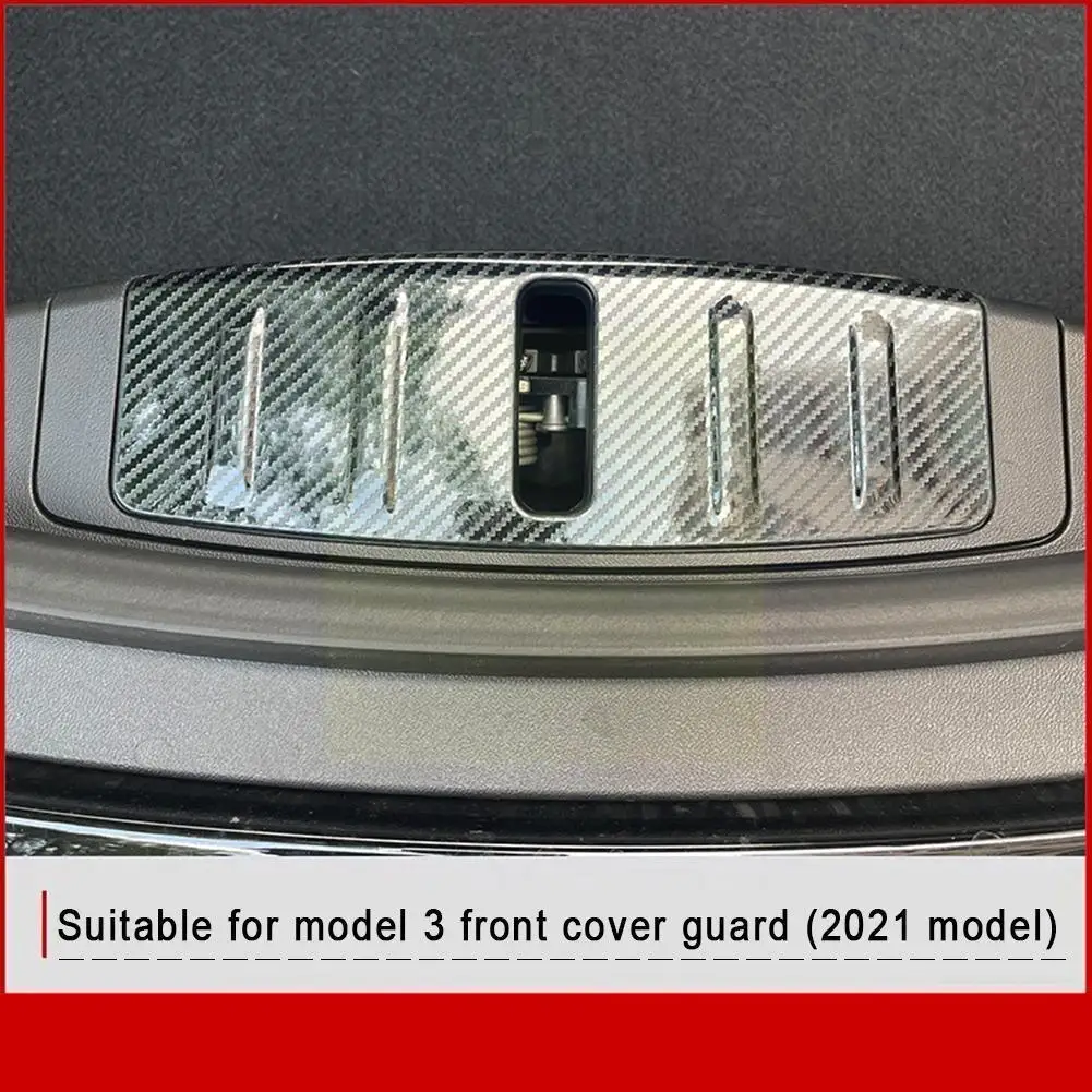 

Car Front Hood Guard Front Trunk High Quality Steel Durable Protective Trim Panel Accessories For Model 3 H7l2