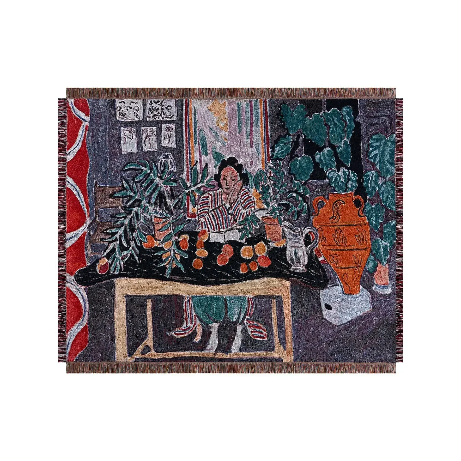 

Полиэстер/хлопок плед скандинавский стиль