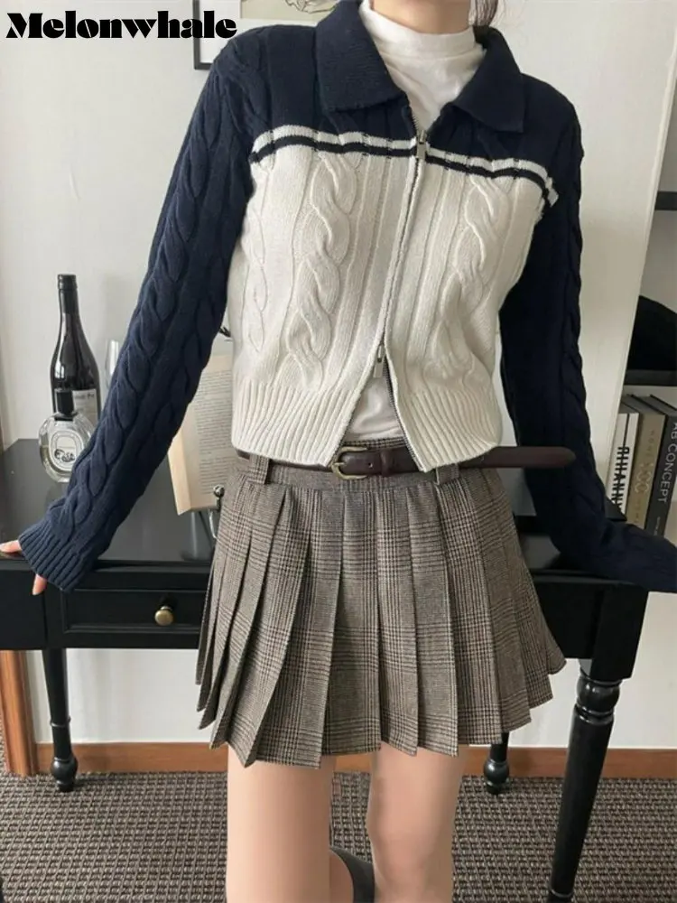 

Женский вязаный кардиган с длинным рукавом, в стиле преппи