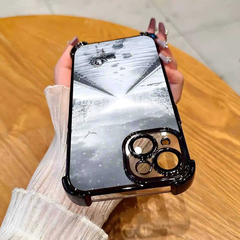 Фото Чехол Metroes E-Exodus для iPhone 17 Air 16 15 14 Plus 13 12 11 Pro Max, мягкий защитный чехол с усиленными углами №1