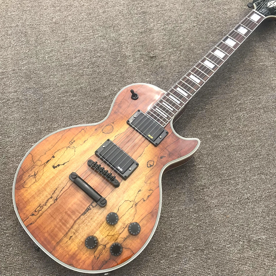 

LP Custom Store Custom Electric Guitar, Rosewood Fingerboard,Decaying Wood Guitar, Made in China, Free Shipping