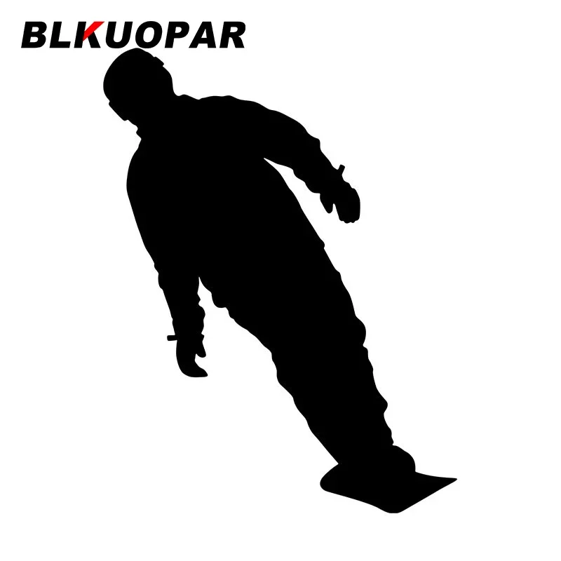 

Стикеры BLKUOPAR для сноуборда, силуэт, модные наклейки, виниловая пленка для автомобиля, мотоциклетный шлем, сноуборд, устойчивые к царапинам