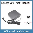 Зарядное устройство для ноутбука ASUS A52F X450 X450L X550V X501LA X550C X551CA X555, 19 в, 5,5 А, 90 Вт, 2,5 * мм