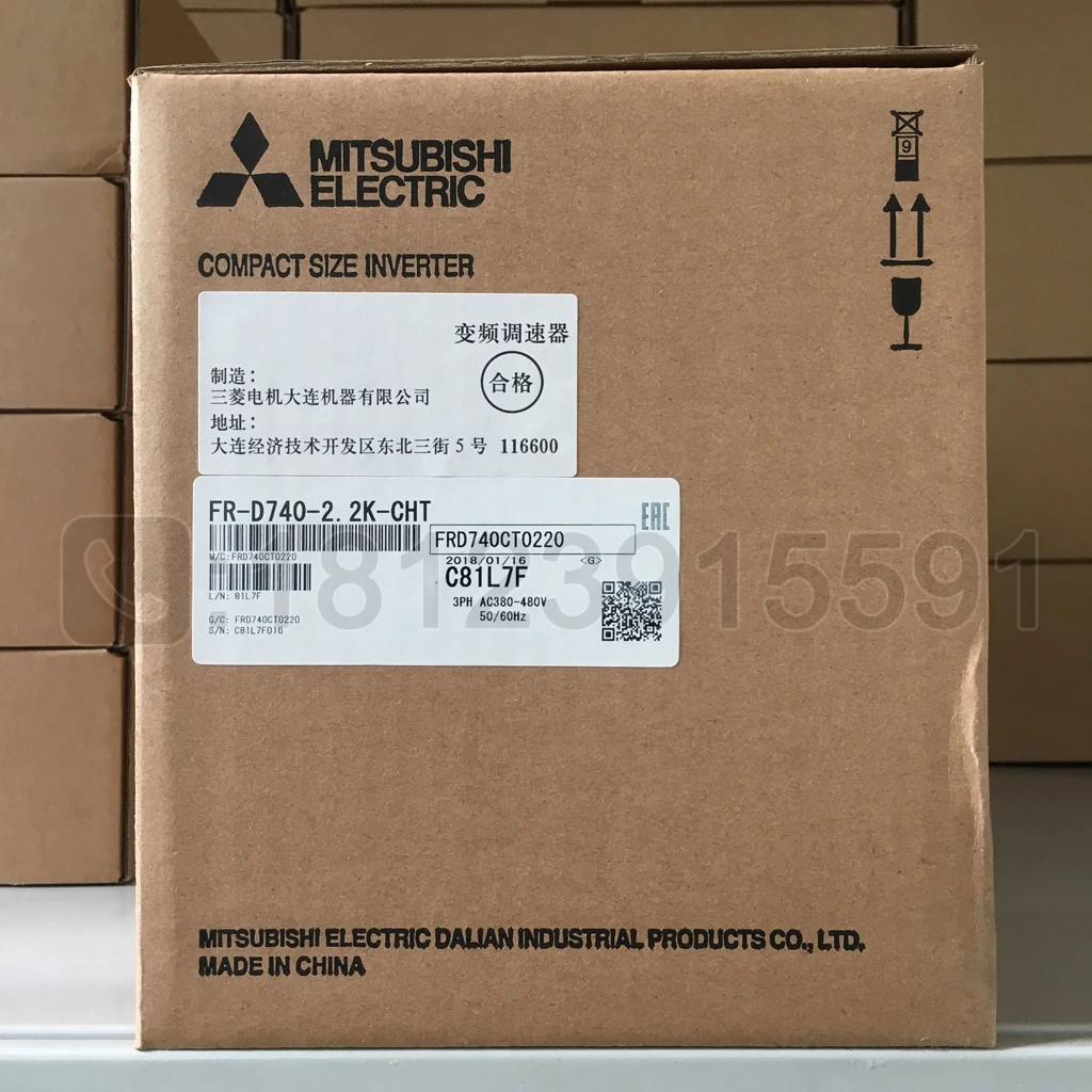 

Преобразователь частоты Mitsubishi fr-d740-2.2k-cht, трехфазный, 380 В, кВт, гарантия 1 год