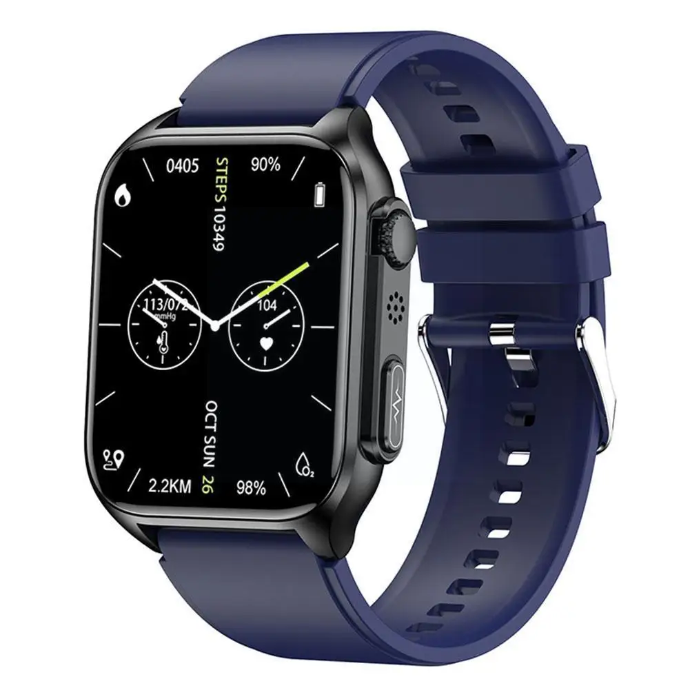 

Watch Tk12 Ecg+ppg Noninvasive Blood Glucose Watch Watches Fitness Sports Call Bluetooth 1.96“ Body Temperatu H1s7