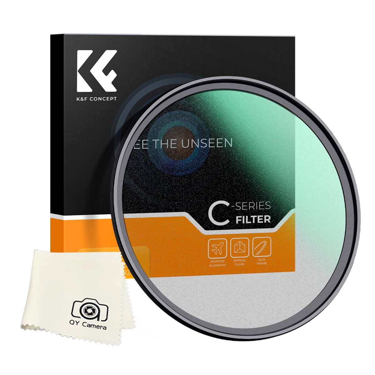 

K&F Concept Lens Diffusion Filter 49mm 1/1 Black Pro Mist Antireflective Coating Sony 50mm f/1.8 E C Series