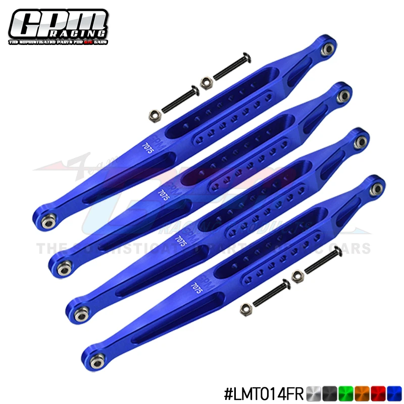 Алюминий GPM с ЧПУ 7075 нижняя тяга для LOSI 1/8 LMT твердый мост Monster Truck LOS 244008 Racing