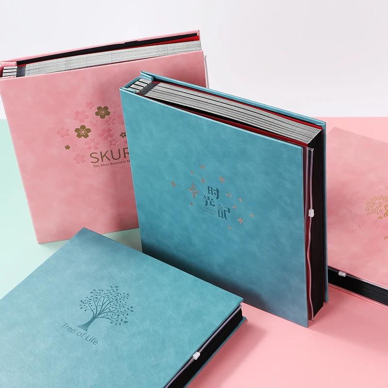 

Handmade Crafts Photo Album Diy Self Adhesive Anniversary Creativity Photo Album Guest Scrapbooking Fotoalbum Home Decor