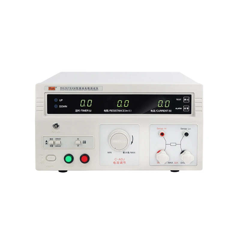 

REK RK2678XM(32A) High Reliability 32A 600m ohm Laboratory Digital Meter Ground Tester Earth Resistance