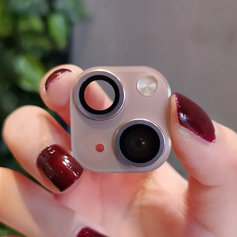 Пленка для объектива камеры iPhone XR до 13 закаленное стекло металлическая защитная