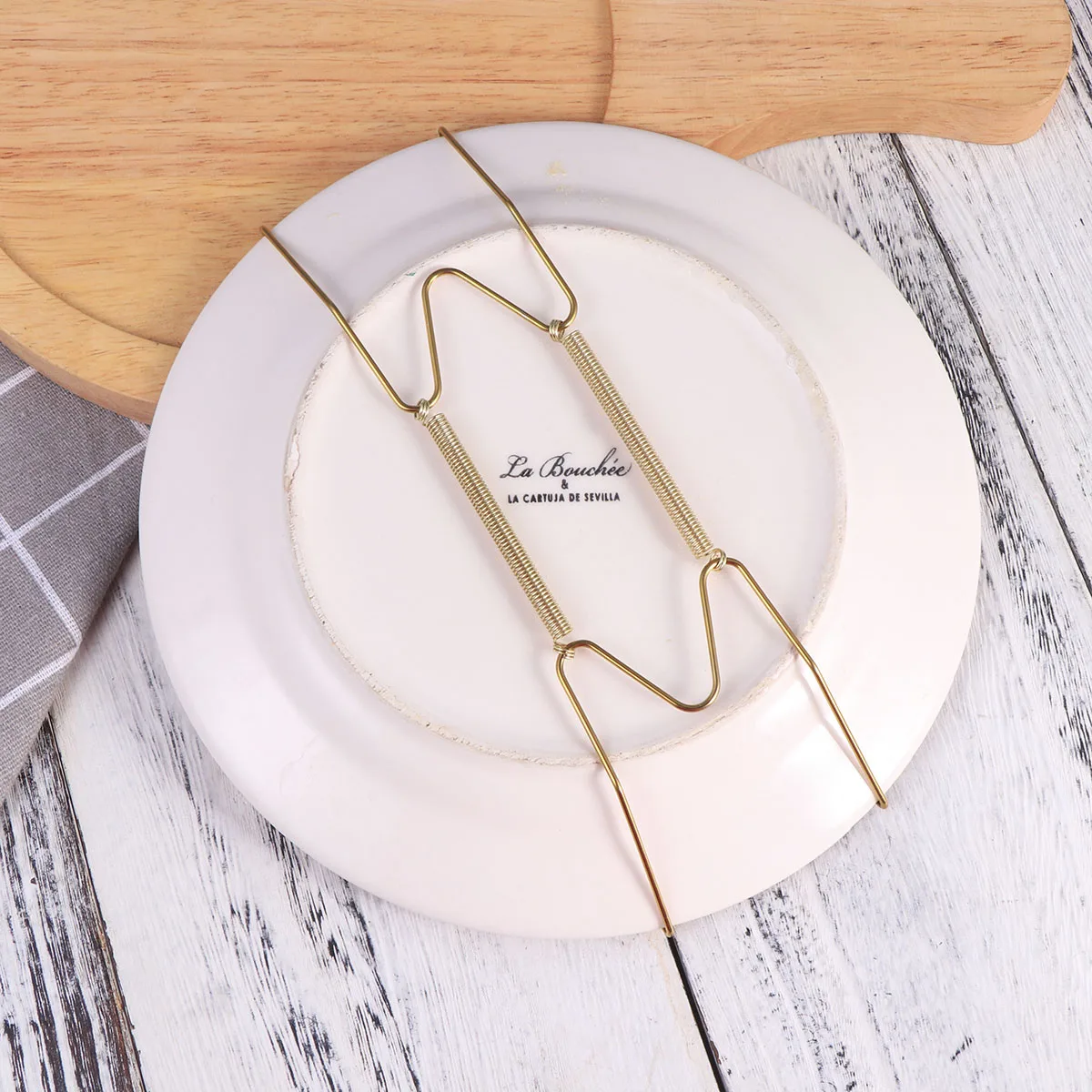 

Home Holder Hangers Porch Decorating 6pcs Type 8inch Plates Spring 10pcs Display Hanging Wall Dish Invisible Hook Decor Plate