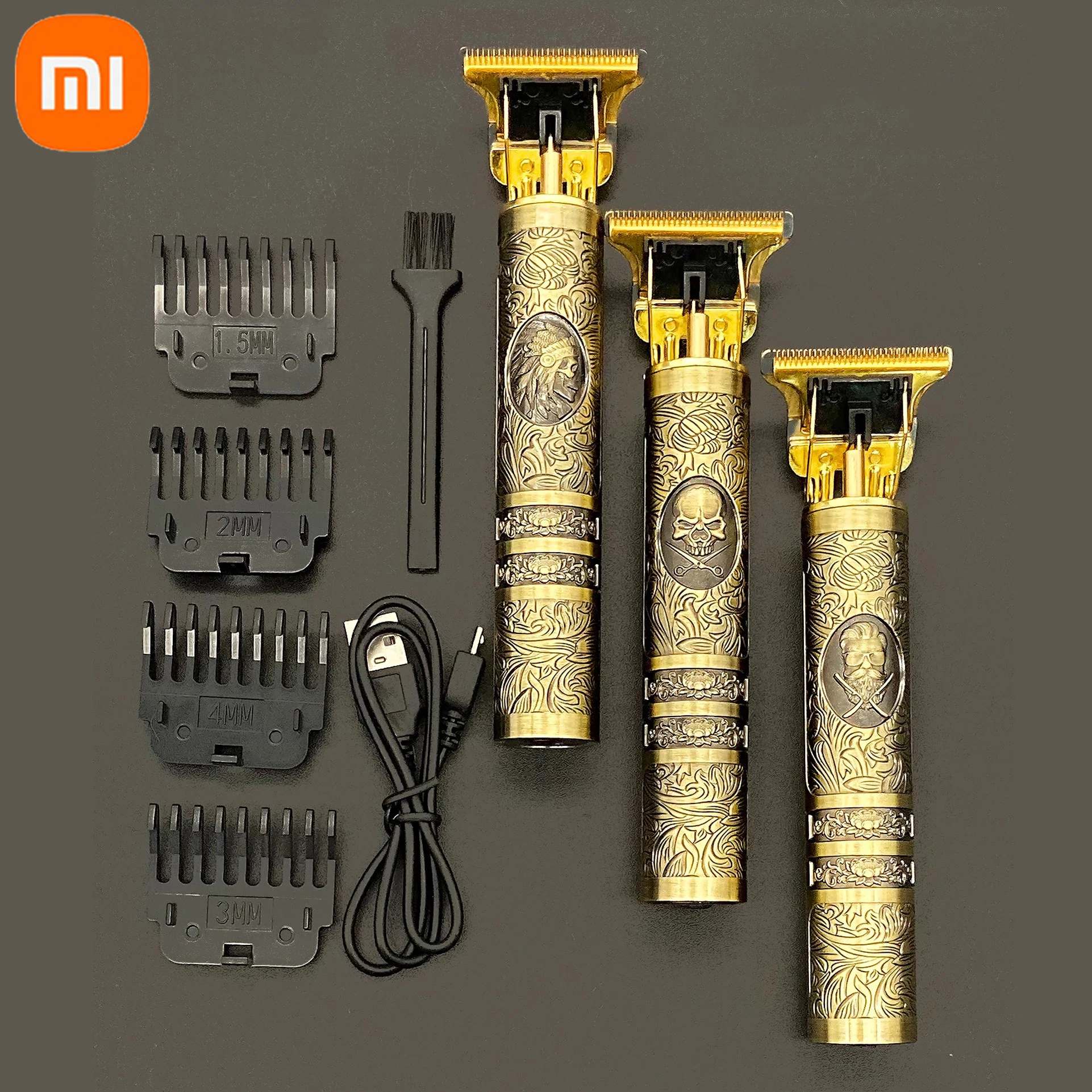 

Xiaomi USB T9 Rechargeable Hair Clipper Electric Hair Trimmer Wireless Shaver Trimmer Men Barber Hair Cutting Machine for Dog