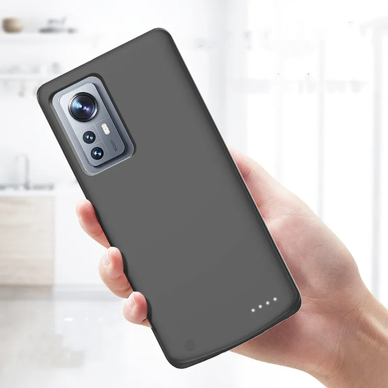 

6800mAh External Battery Charger Cover For Xiaomi Mi 13 12 Pro Battery Cases Power Bank Charging Cover For Xiaomi 12 Power Case