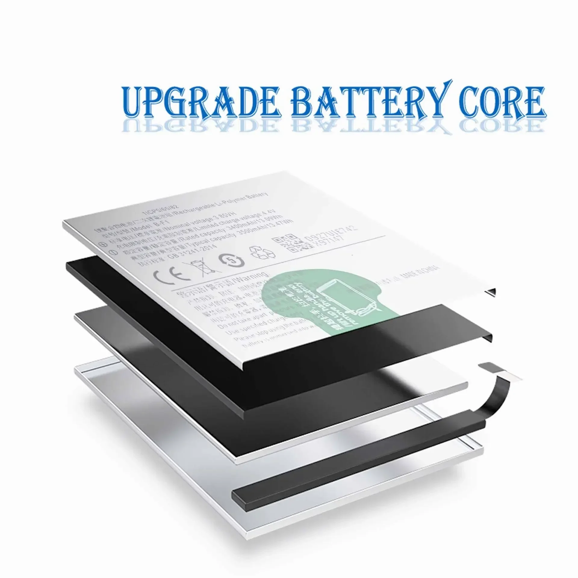 B-F1 3500 мАч сменный аккумулятор для Vivo X23 V1809A V1816A V1809T Высококачественные