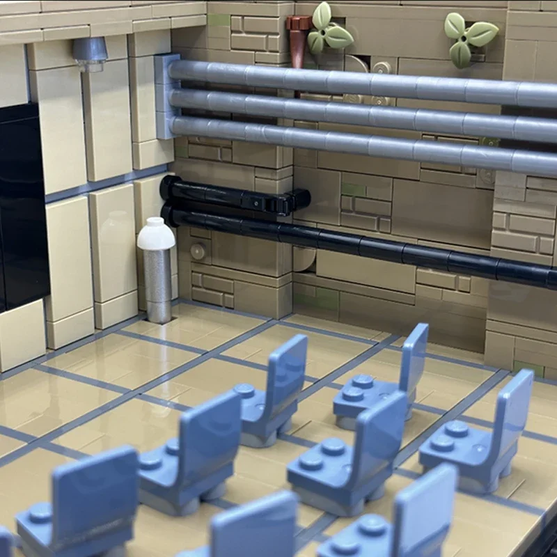 Звездная модель фильма Moc строительные блоки база Rebel технология кабинета для