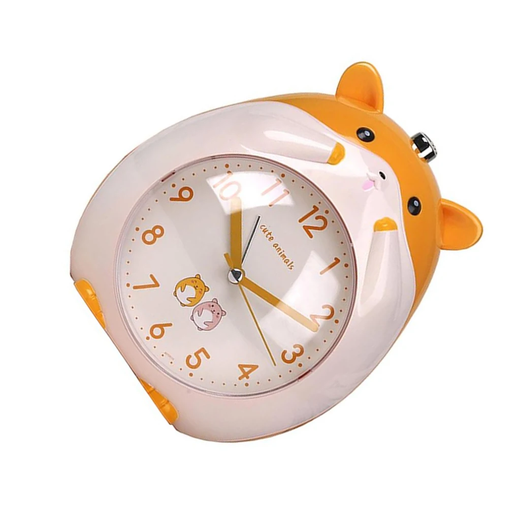 Small Hamster Tabletop Clocks Time Display Equipment