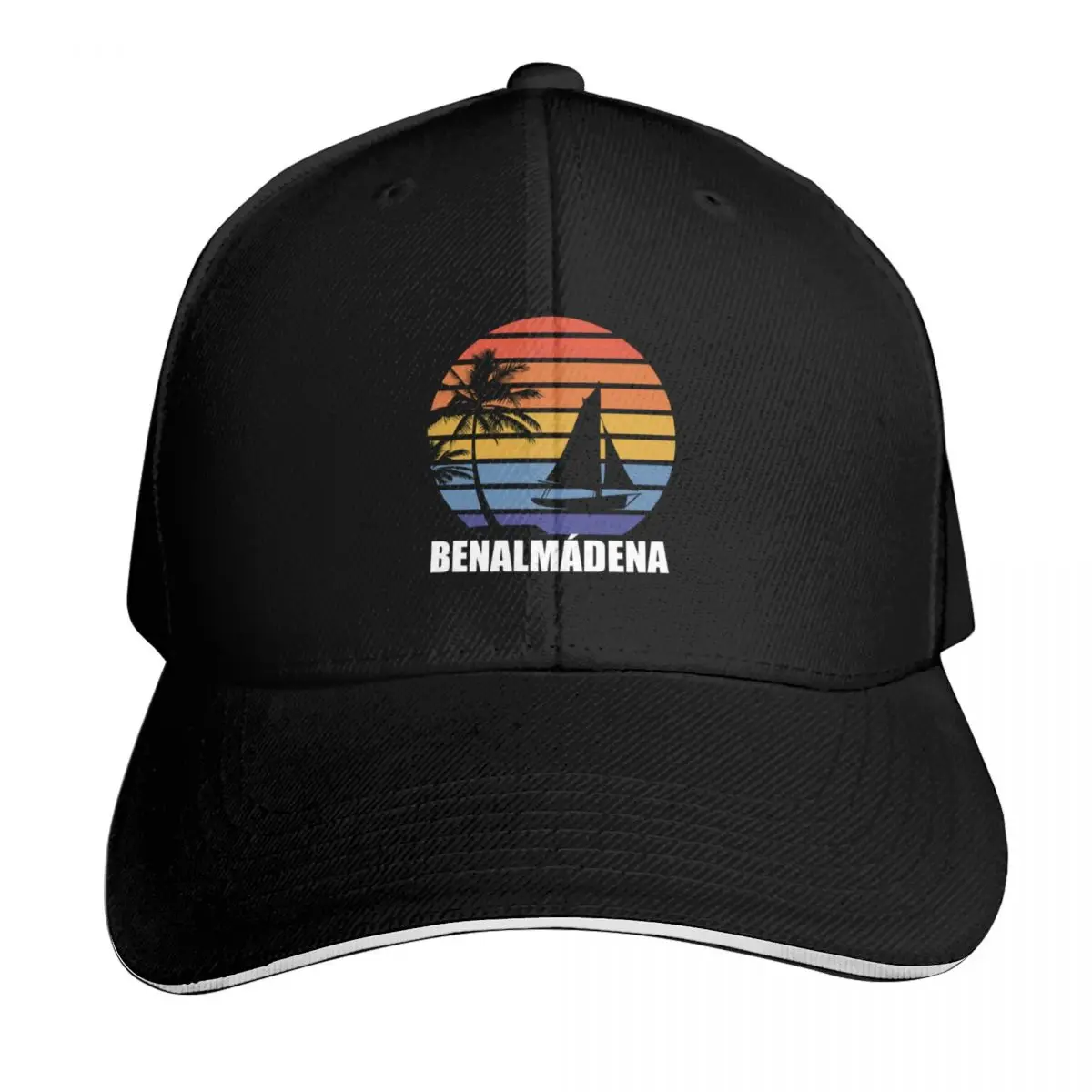 Фото Бейсболка Benalmádena Beach Boat, дизайнерская кепка для гольфа, мужская шляпа, шляпа для джентльменов, мужская и женская шляпа №1