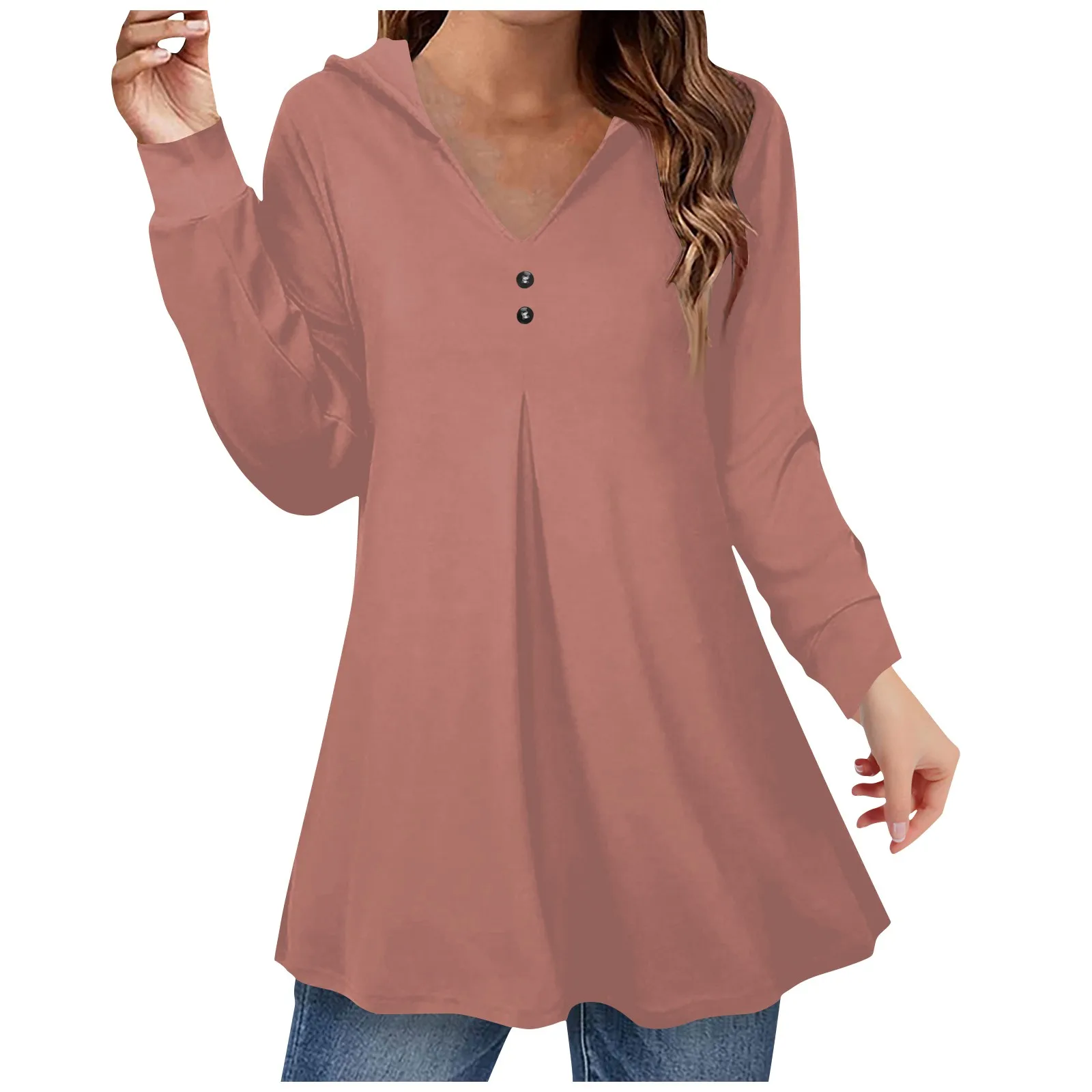 

Женская одежда, женская одежда, футболка оверсайз, однотонная Спортивная толстовка с длинным рукавом и круглым вырезом, Спортивная рубашка, топы