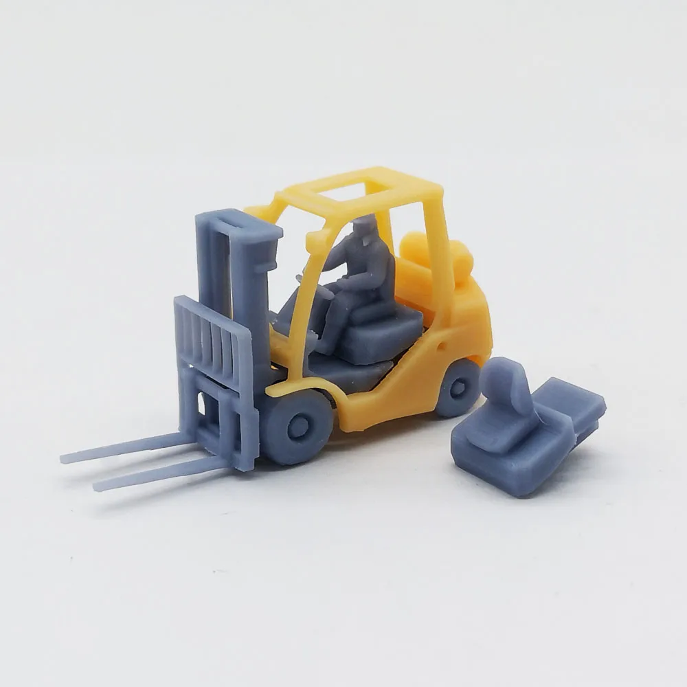 

Train Railway Model Scene HO Ratio 1:87 Forklift