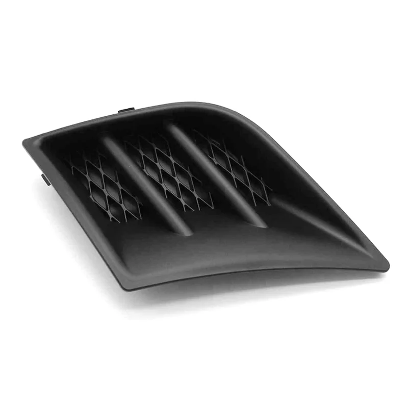 Передний бампер противотуманная решетка без отверстия для освещения левая