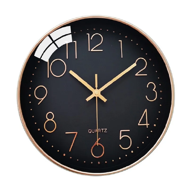 

WJGJ Wall Clock Living Room Household Clock Decoration Silent Clock Japanese Modern Light Luxury Creative Clock for Bedroom