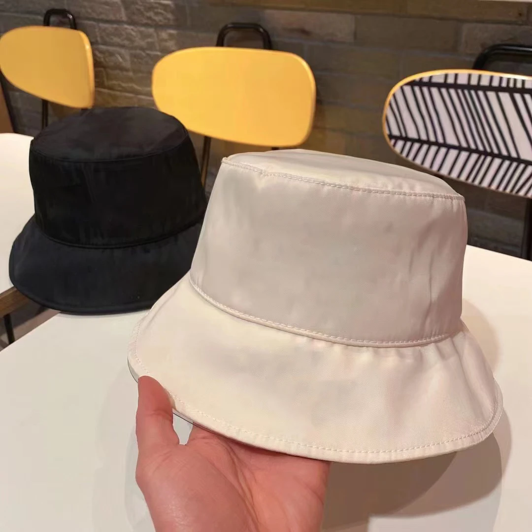 

2022 Inverted triangle brand women's fisherman hat autumn ladies fisherman hat sunscreen small basin hat nylon cotton hat